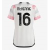 Juventus Weston McKennie #16 Bortatröja Dam 2023-24 Korta ärmar